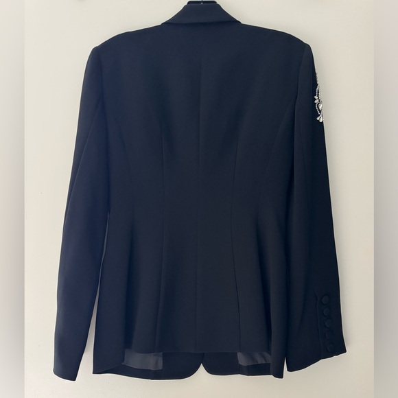 Cinq A Sept Cheyenne Rhinestone Chain Blazer - Picture 6 of 10